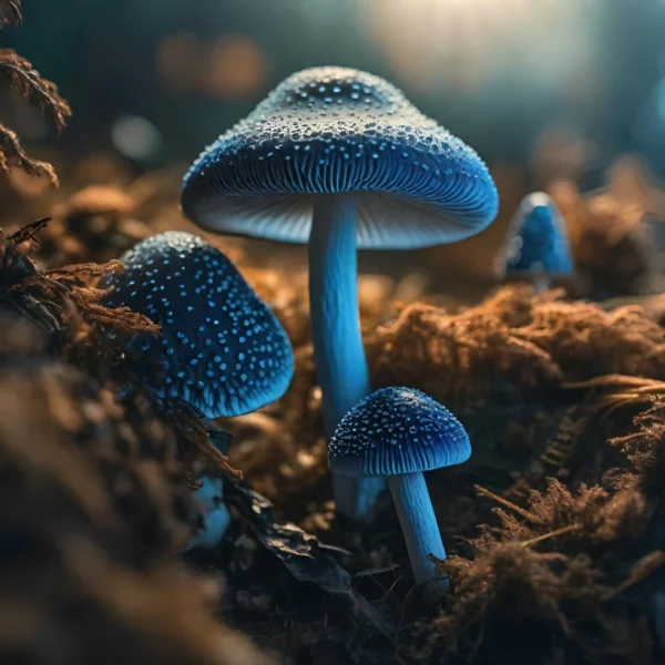 Blue Mushrooms Image 328168025265 Hd 2