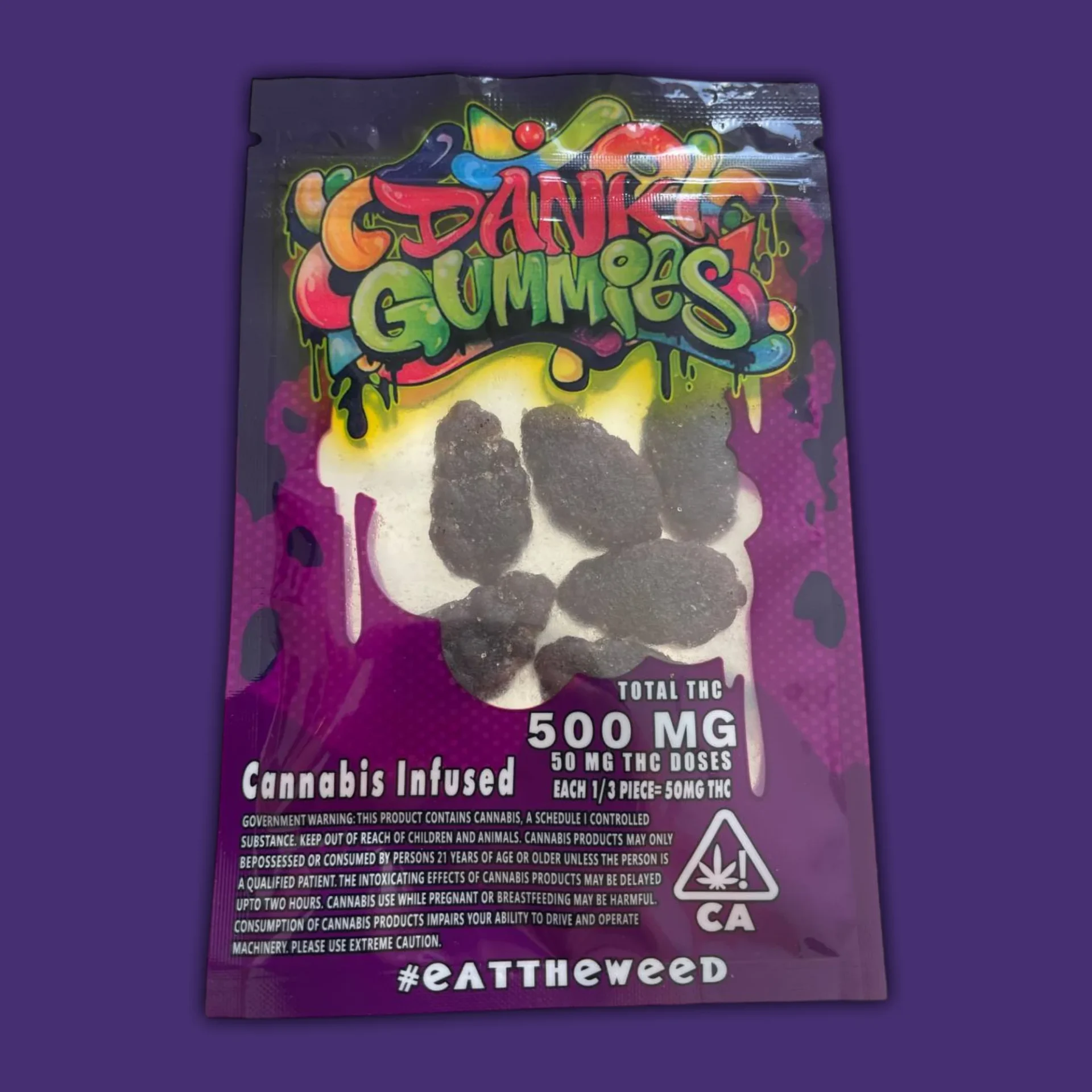 Eattheweed Dank Gummies Grape 01