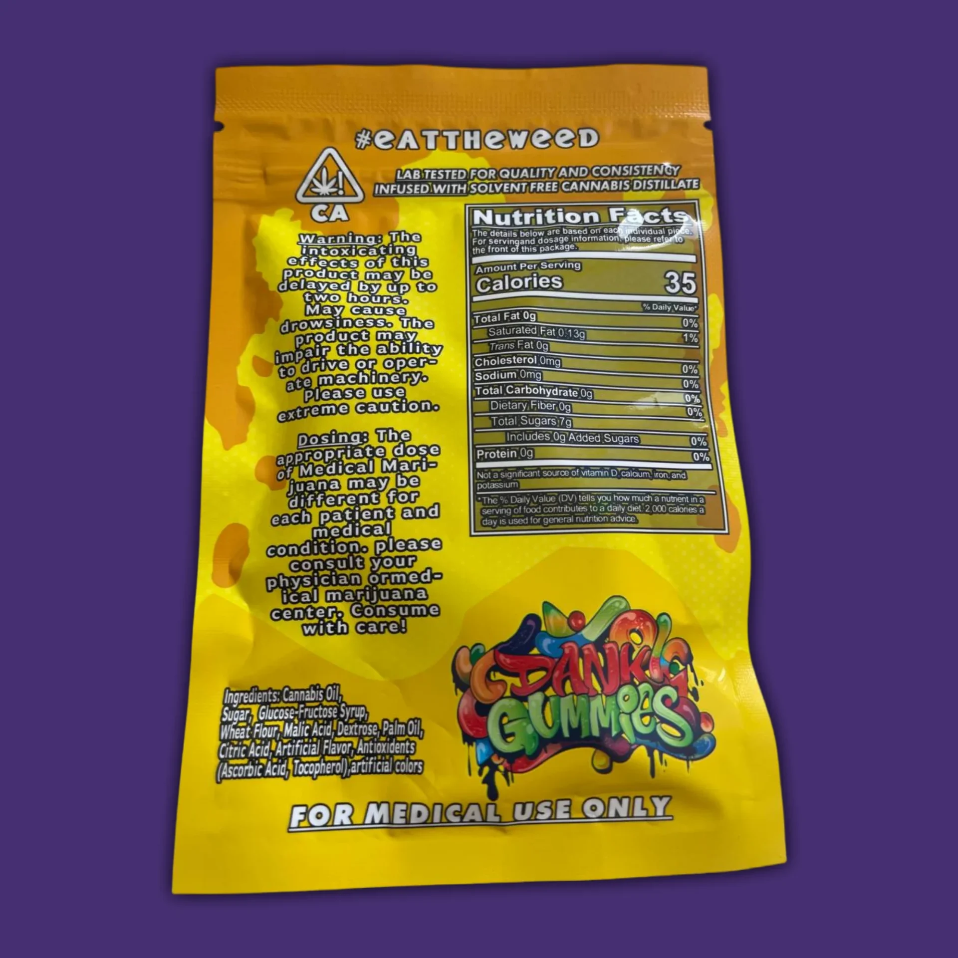 Eattheweed Dank Gummies Mango 02
