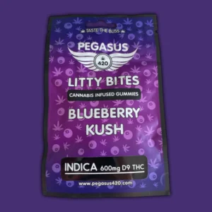 Pegasus 420 Litty Bites Blueberry Kush 01