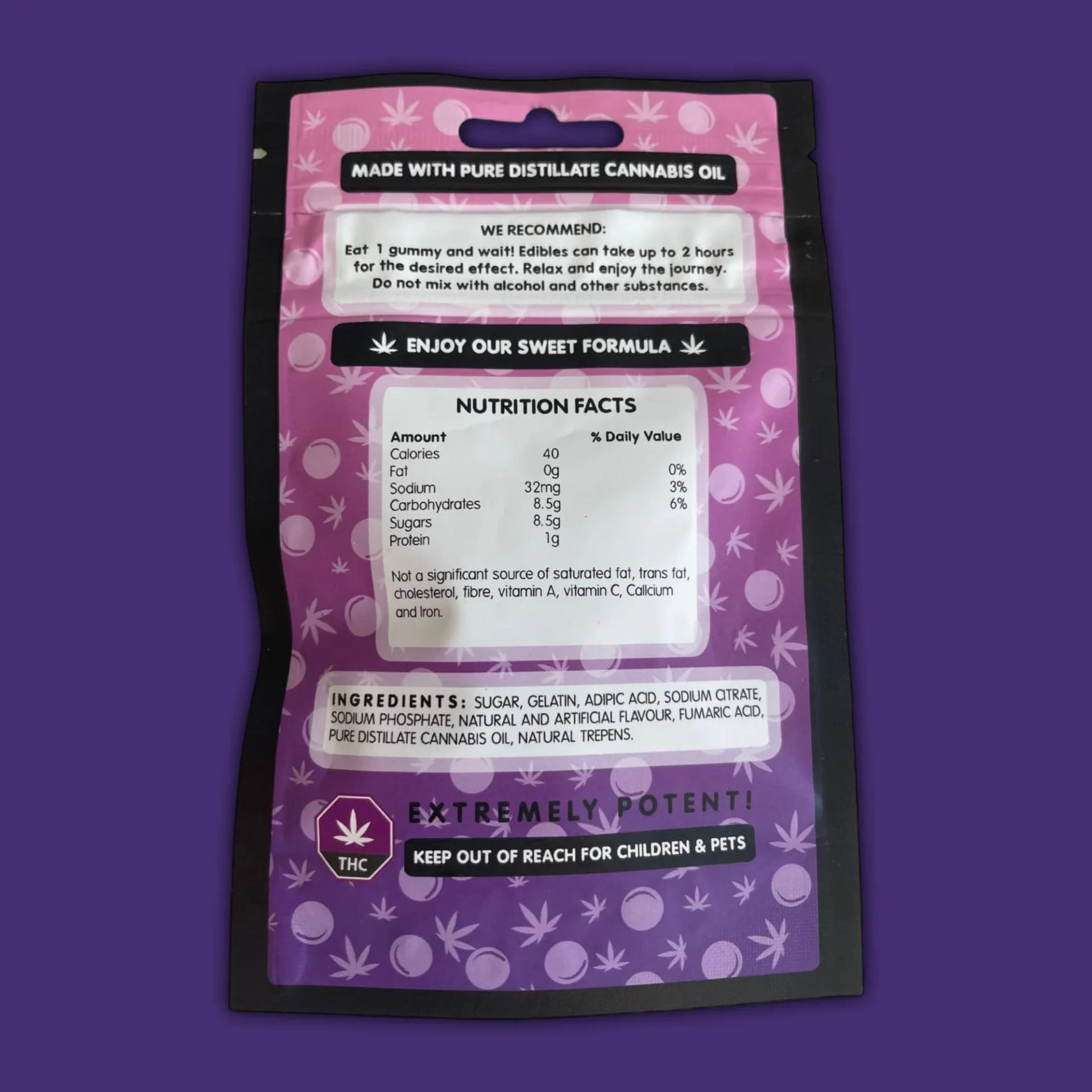 Pegasus 420 Litty Bites Bubblegum 02