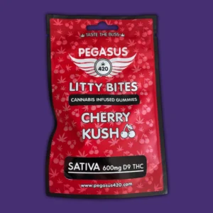 Pegasus 420 Litty Bites Cherry Kush 01