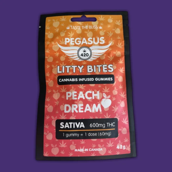 Pegasus 420 Litty Bites Peach Dream 01