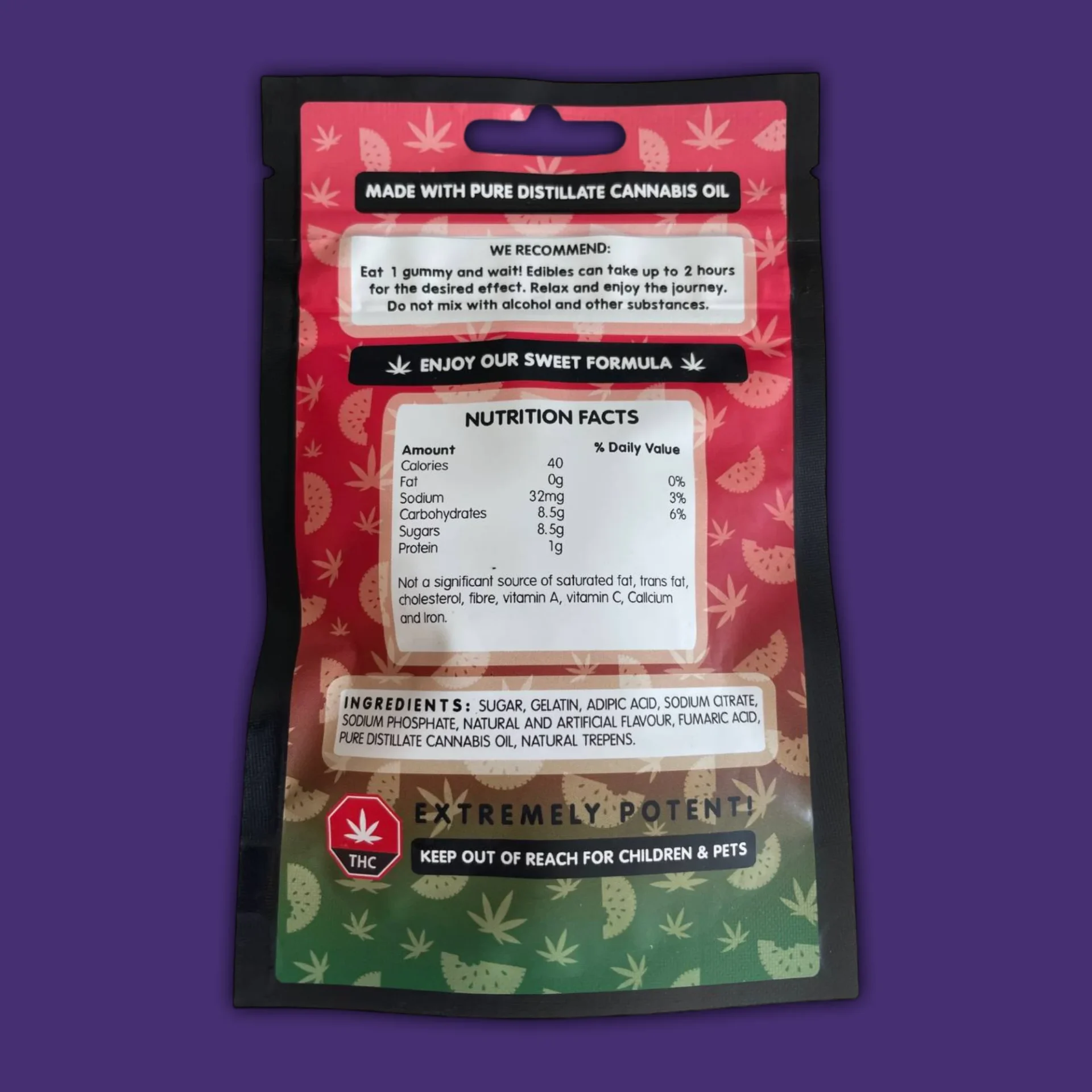 Pegasus 420 Litty Bites Watermelon Kush 02